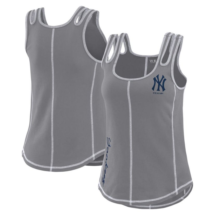 MLB New York Yankees Contrast Stitch Tank Top