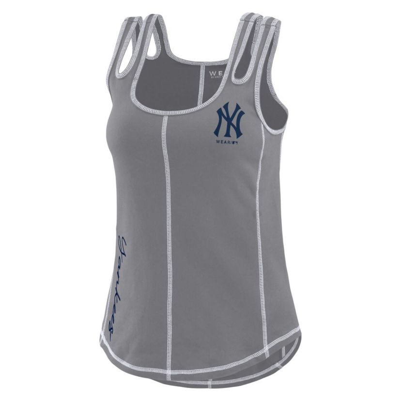 MLB New York Yankees Contrast Stitch Tank Top