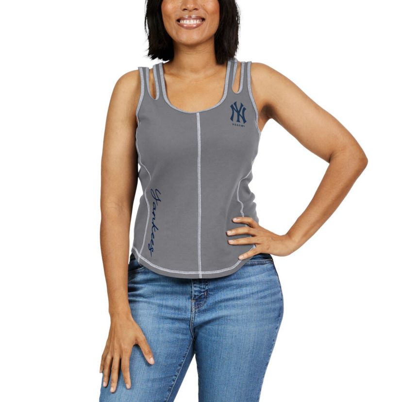 MLB New York Yankees Contrast Stitch Tank Top
