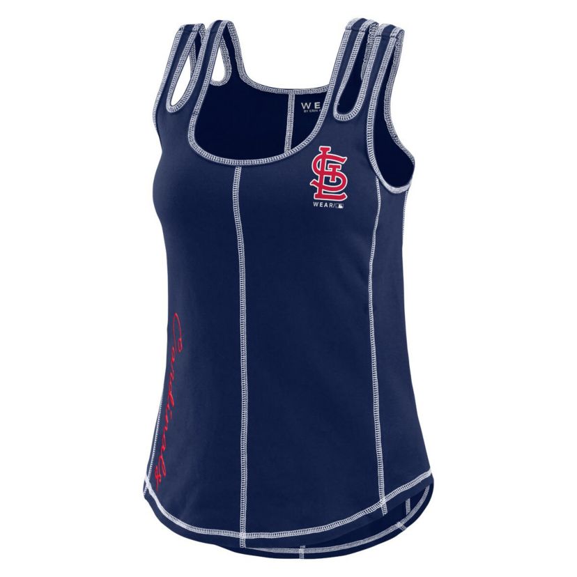 MLB St. Louis Cardinals Contrast Stitch Tank Top