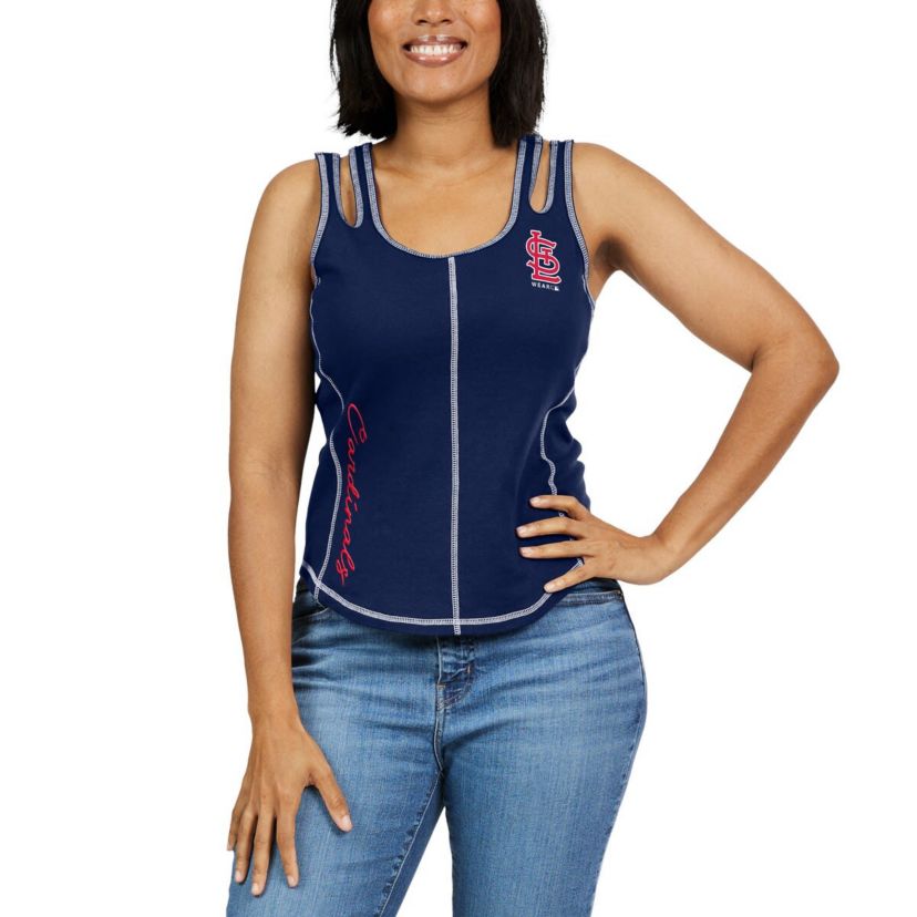 MLB St. Louis Cardinals Contrast Stitch Tank Top