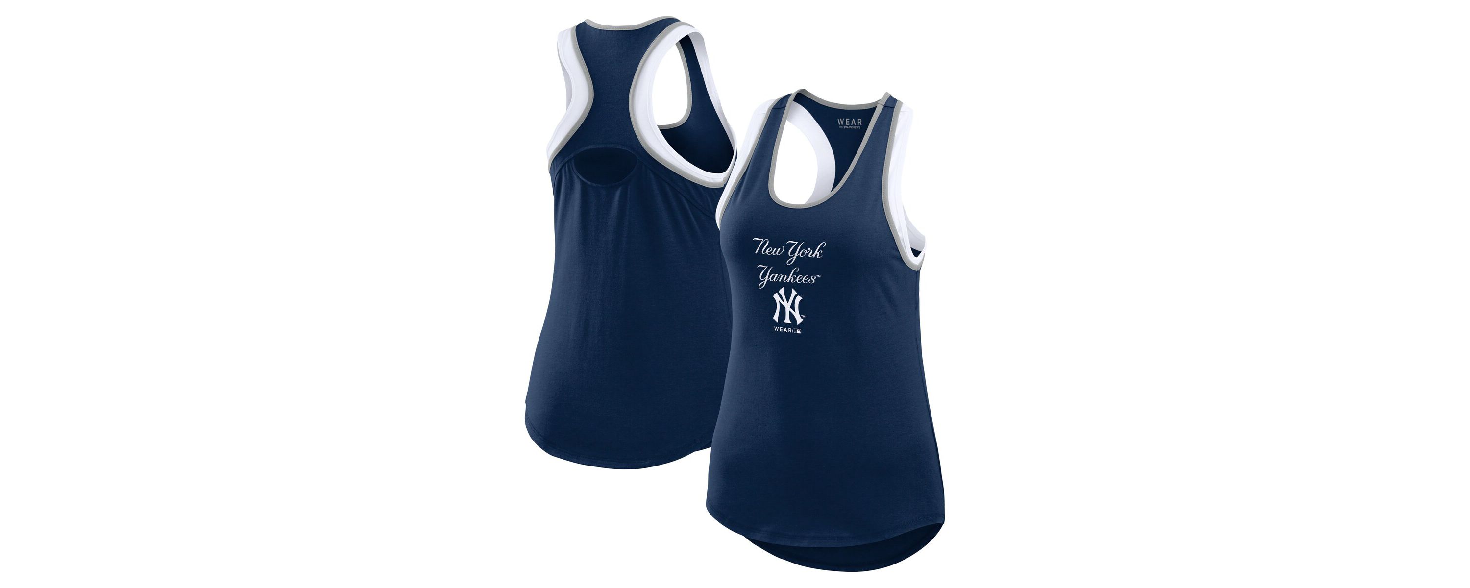 MLB New York Yankees Colorblock Racerback Tank Top