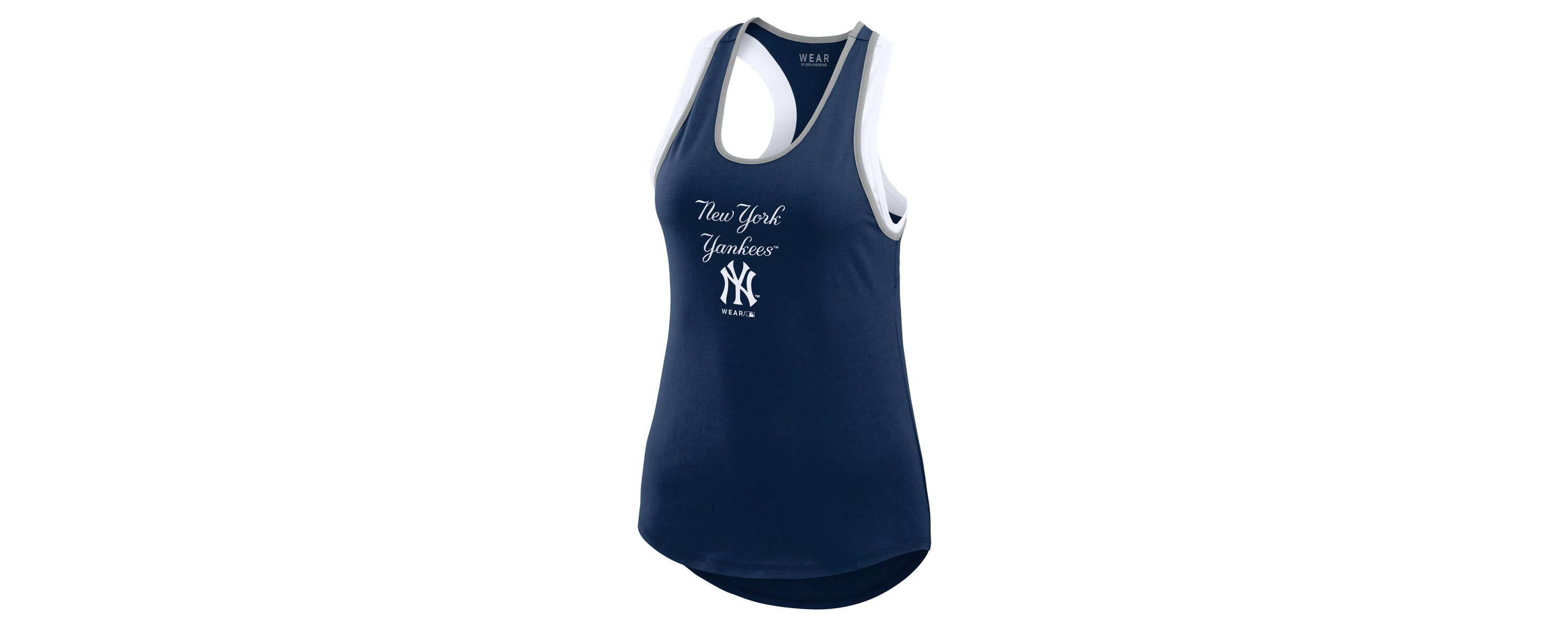 MLB New York Yankees Colorblock Racerback Tank Top
