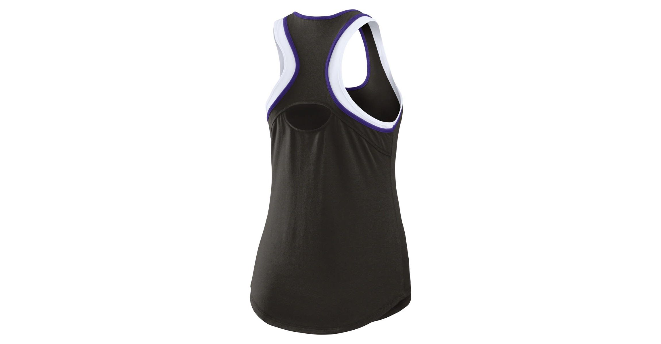 MLB Colorado Rockies Colorblock Racerback Tank Top