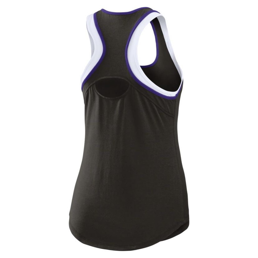 MLB Colorado Rockies Colorblock Racerback Tank Top