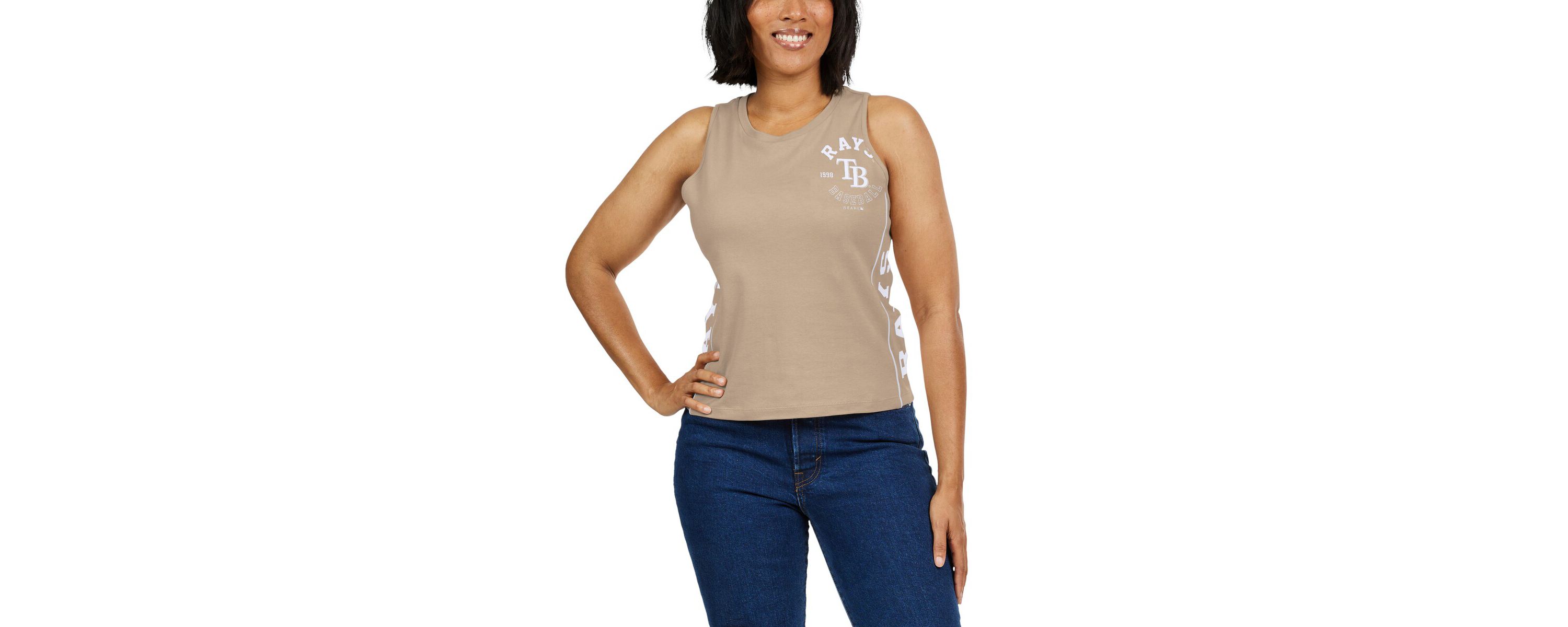 MLB Tampa Bay Rays Tonal Tank Top
