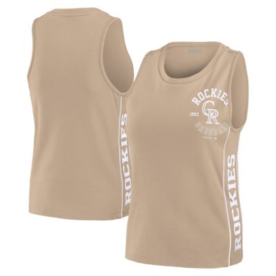WEAR by Erin Andrews MLB Colorado Rockies Tonal Tank Top