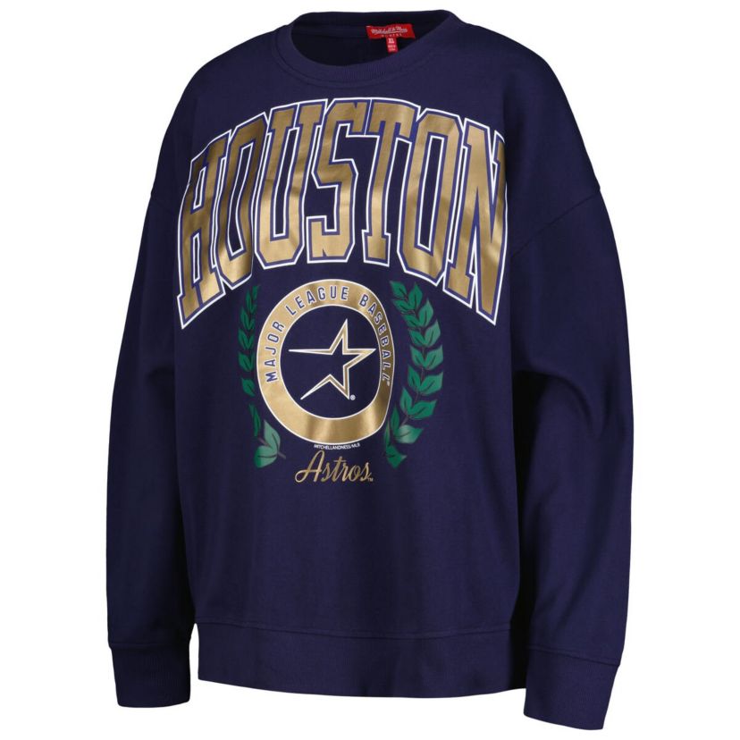 MLB Houston Astros Cooperstown Collection Logo Pullover Sweatshirt