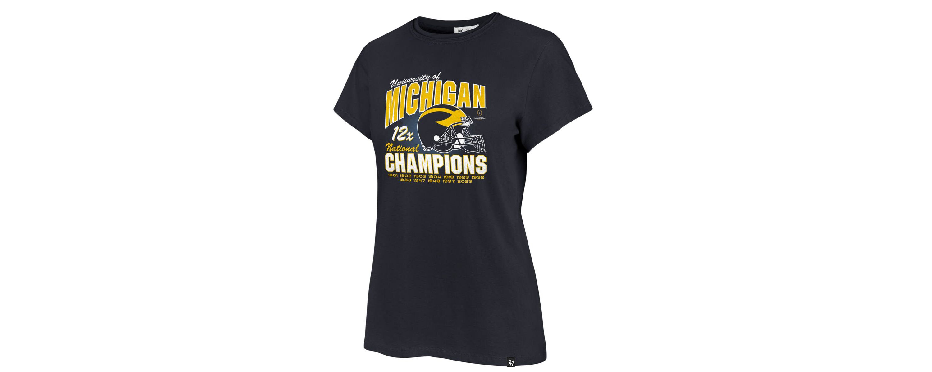 NCAA Michigan Wolverines 12-Time Football National s Frankie T-Shirt