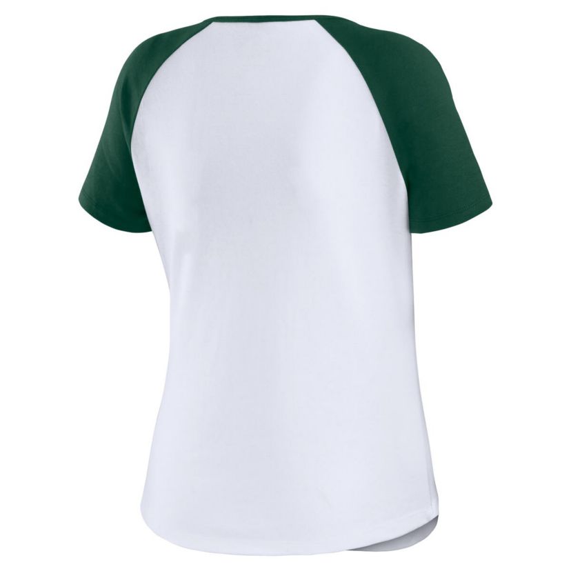Miami (FL) Hurricanes NCAA Miami Hurricanes Baseball Logo Raglan Henley T-Shirt
