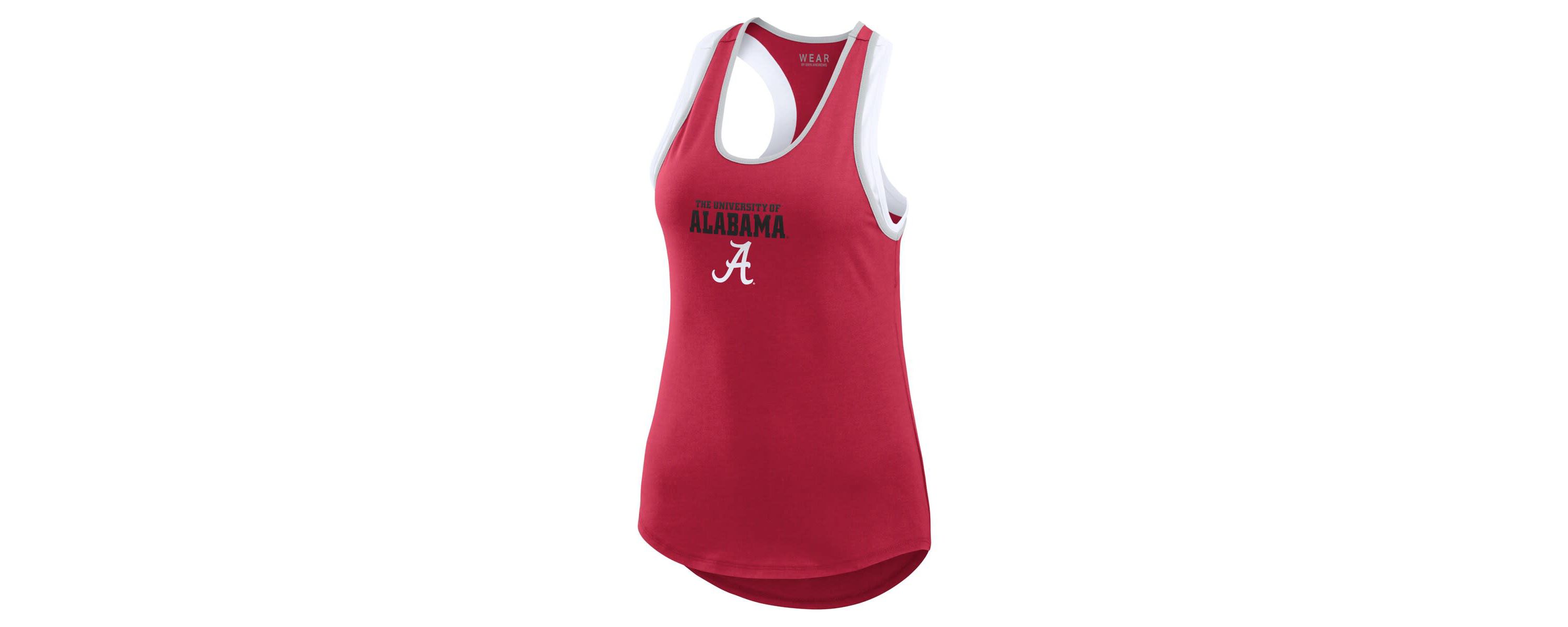 Alabama Crimson Tide NCAA Alabama Tide Open Hole Razorback Tank Top