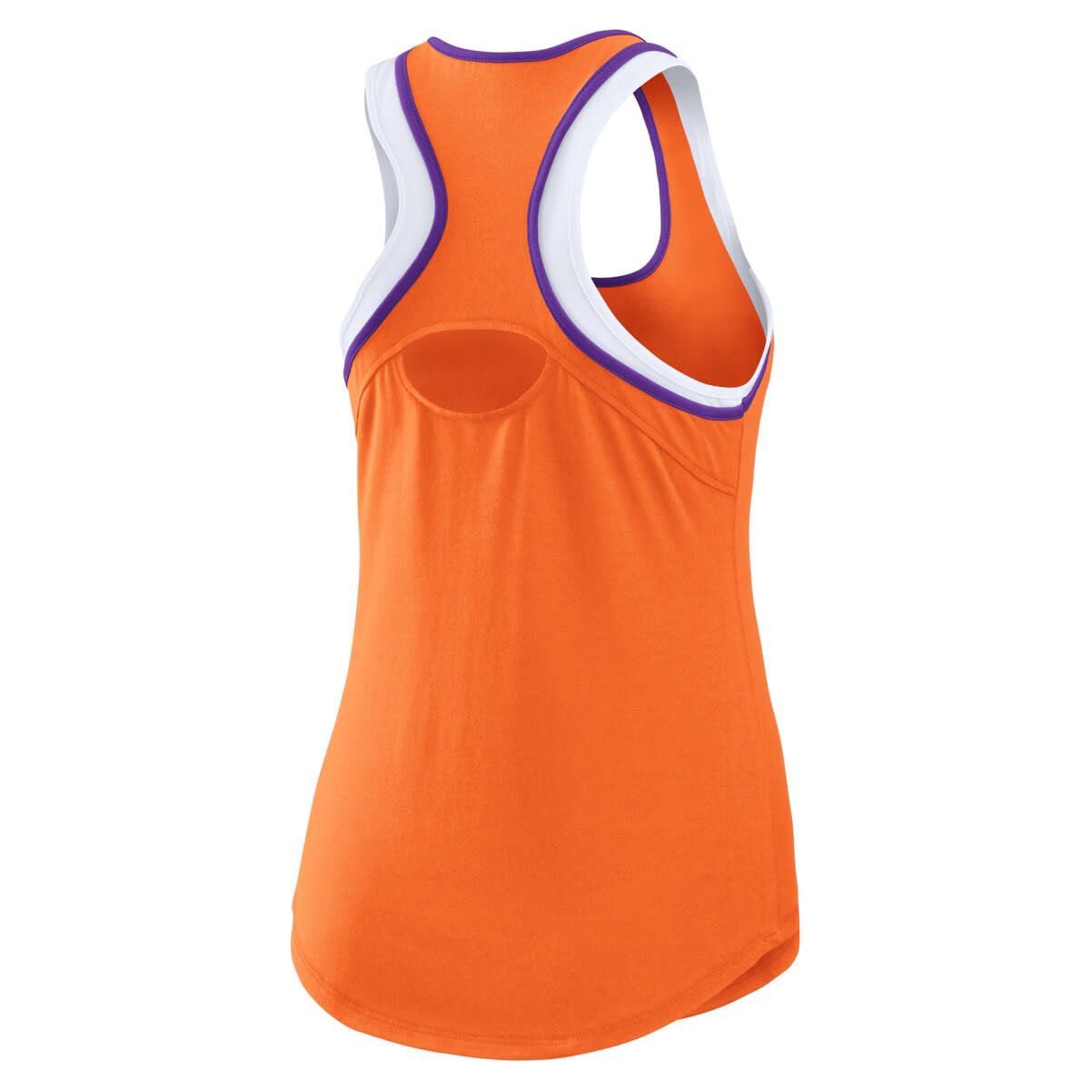 NCAA Clemson Tigers Open Hole Razorback Tank Top
