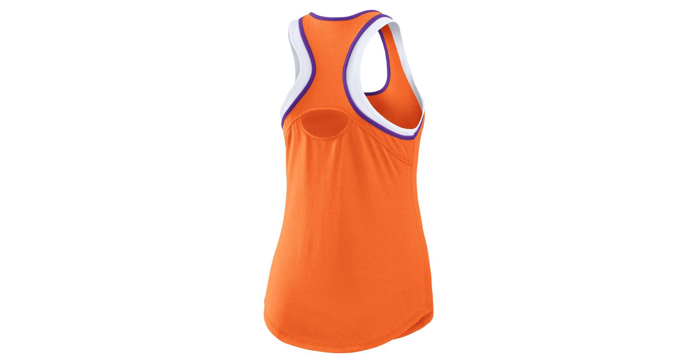 NCAA Clemson Tigers Open Hole Razorback Tank Top