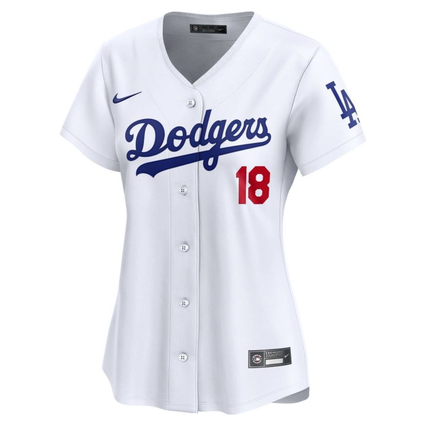 MLB Nike Yoshinobu Yamamoto Los Angeles Dodgers Home Limited Player Jersey