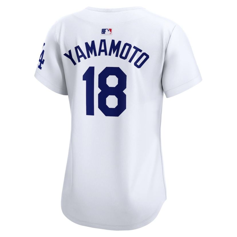 MLB Nike Yoshinobu Yamamoto Los Angeles Dodgers Home Limited Player Jersey