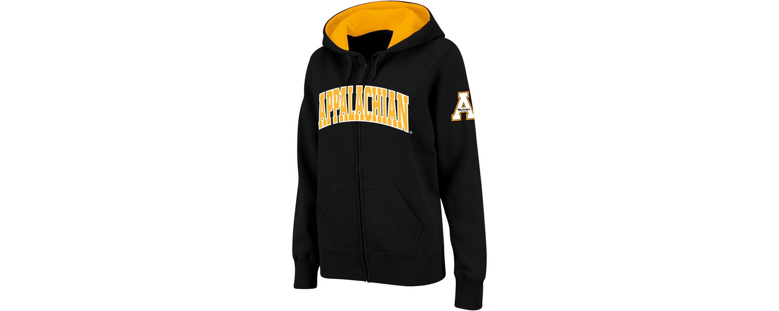 NCAA Appalachian State Mountaineers Arched Name Full-Zip Hoodie