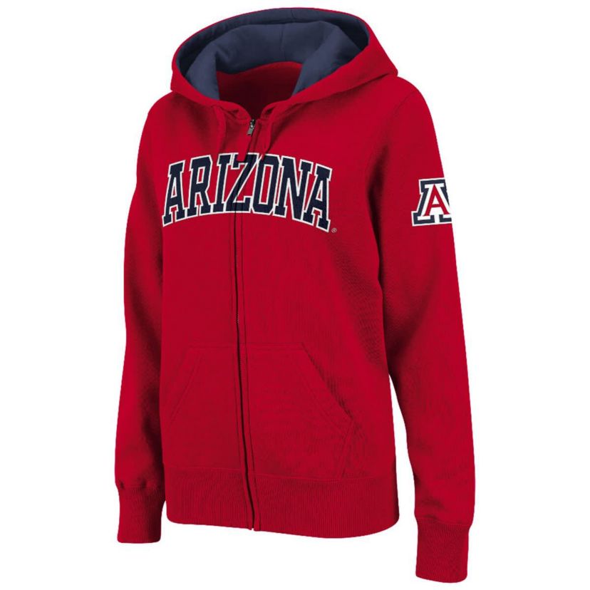 NCAA Arizona Wildcats Arched Name Full-Zip Hoodie