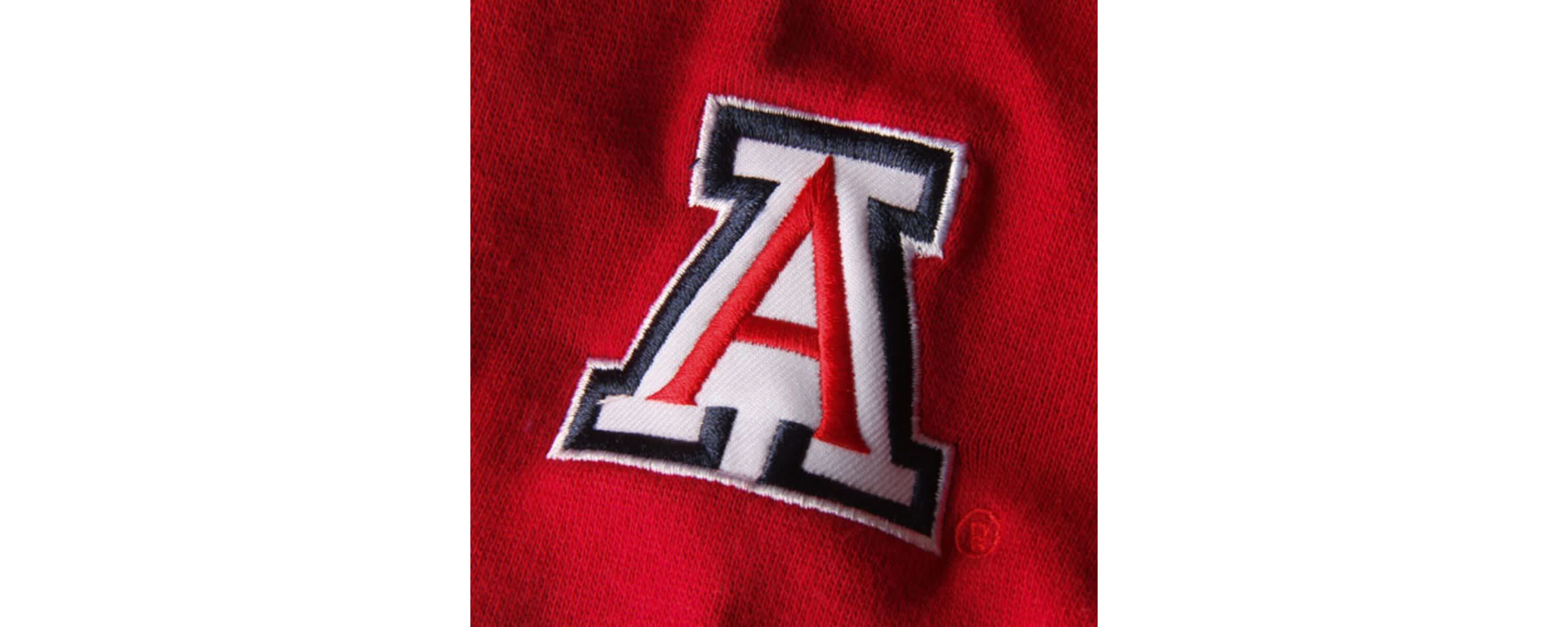 NCAA Arizona Wildcats Arched Name Full-Zip Hoodie