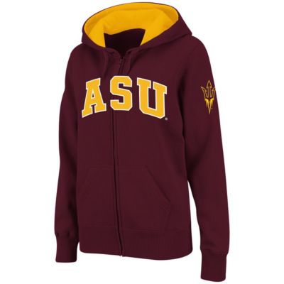 NCAA Arizona State Sun Devils Arched Name Full-Zip Hoodie