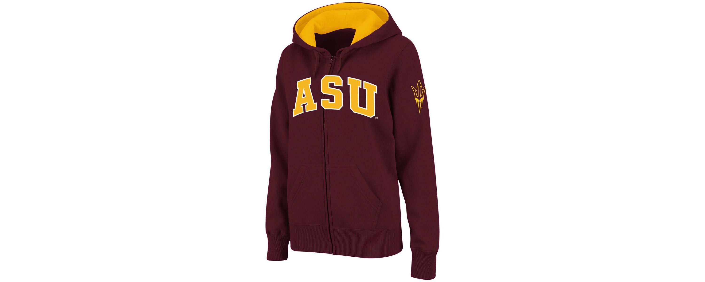NCAA Arizona State Sun Devils Arched Name Full-Zip Hoodie