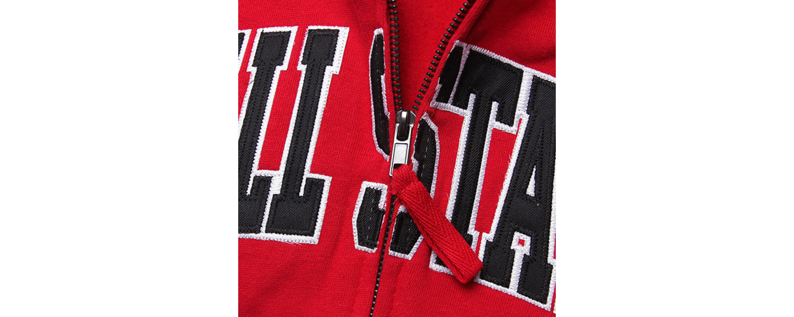 NCAA Ball State Cardinals Arched Name Full-Zip Hoodie