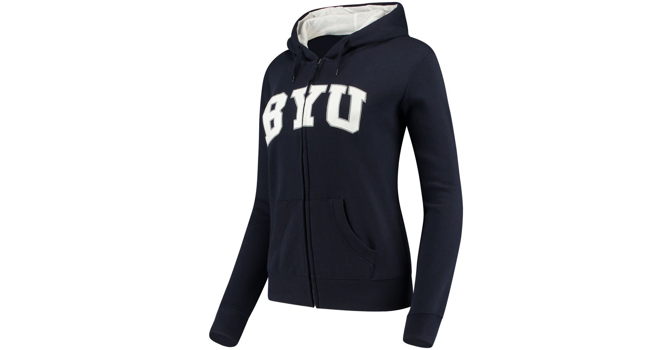 NCAA BYU Cougars Arched Name Full-Zip Hoodie