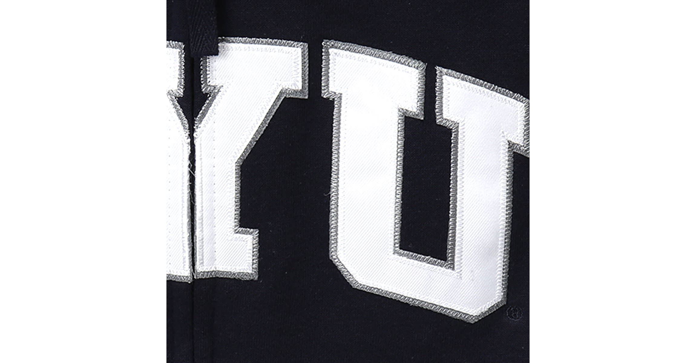 NCAA BYU Cougars Arched Name Full-Zip Hoodie