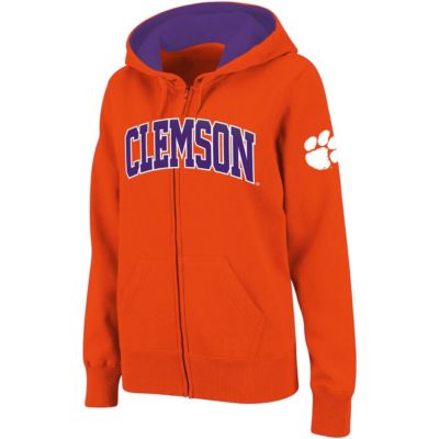 NCAA Clemson Tigers Arched Name Full-Zip Hoodie