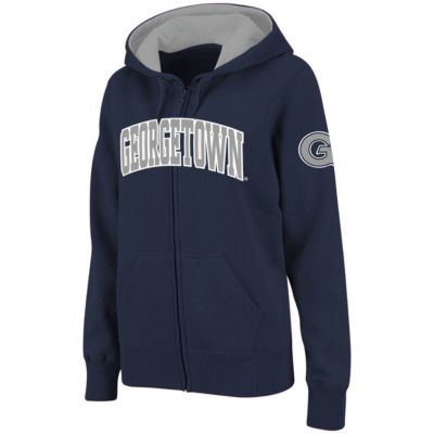 NCAA Georgetown Hoyas Arched Name Full-Zip Hoodie