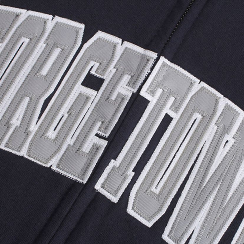 NCAA Georgetown Hoyas Arched Name Full-Zip Hoodie