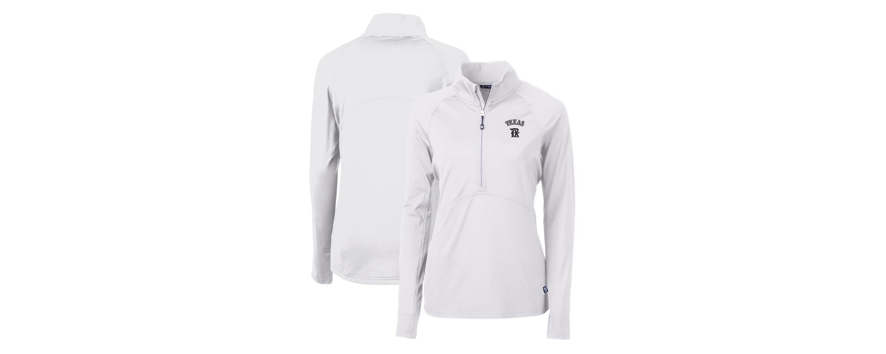 MLB Texas Rangers City Connect Adapt Eco Knit Stretch Recycled Half-Zip Pullover Top