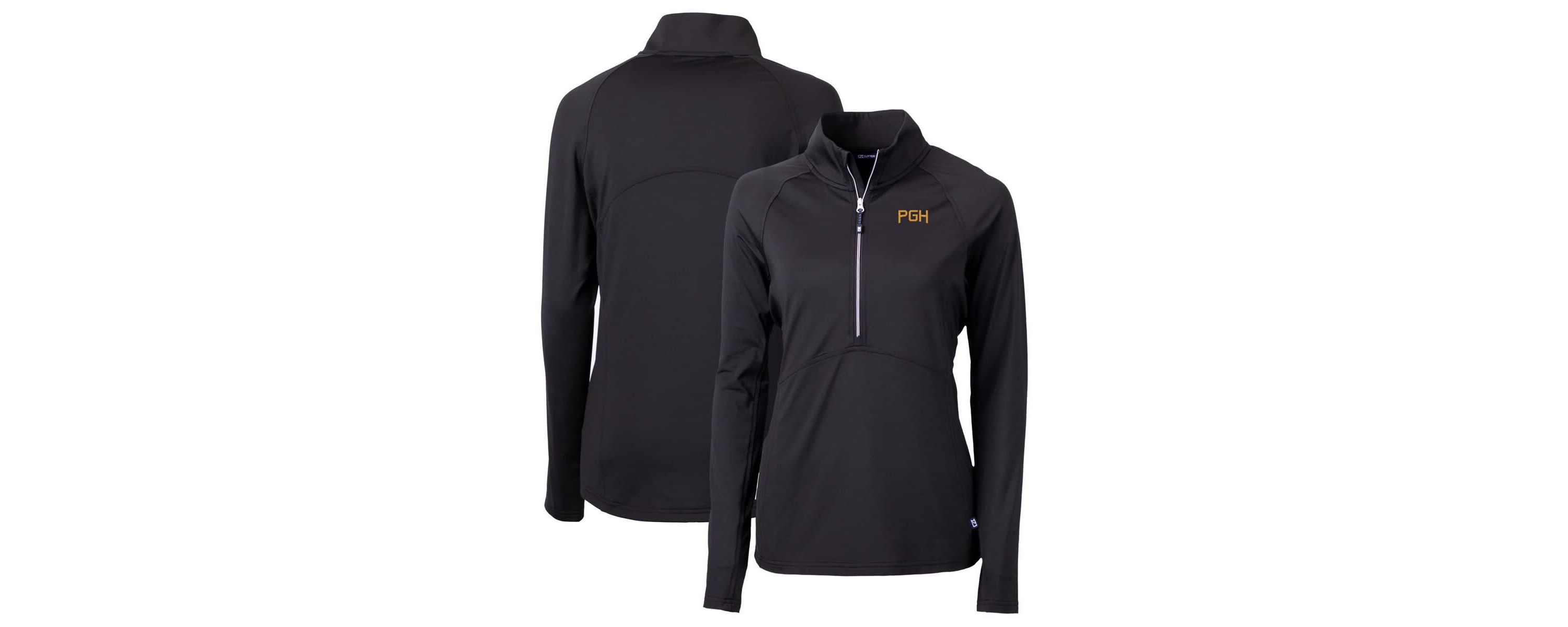 MLB Pittsburgh Pirates City Connect Adapt Eco Knit Stretch Recycled Half-Zip Pullover Top