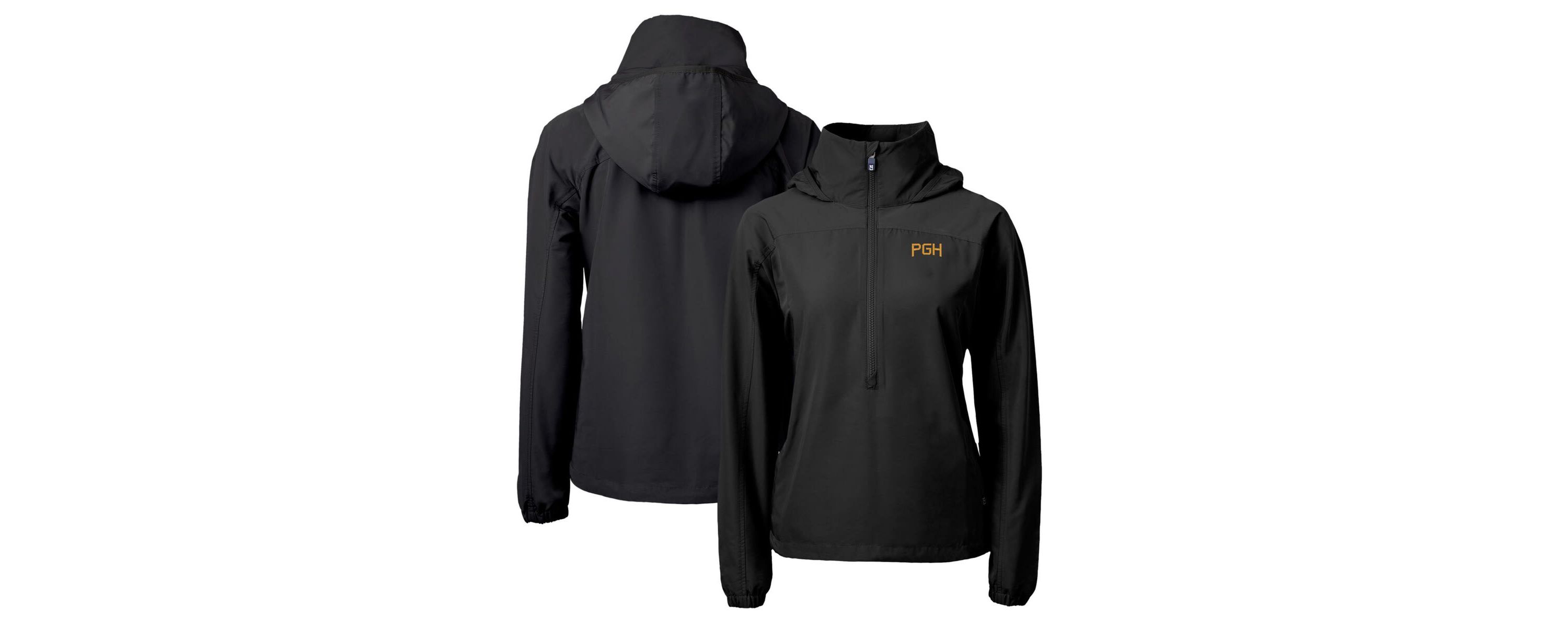 MLB Pittsburgh Pirates City Connect Charter Eco Recycled Half-Zip Anorak Jacket