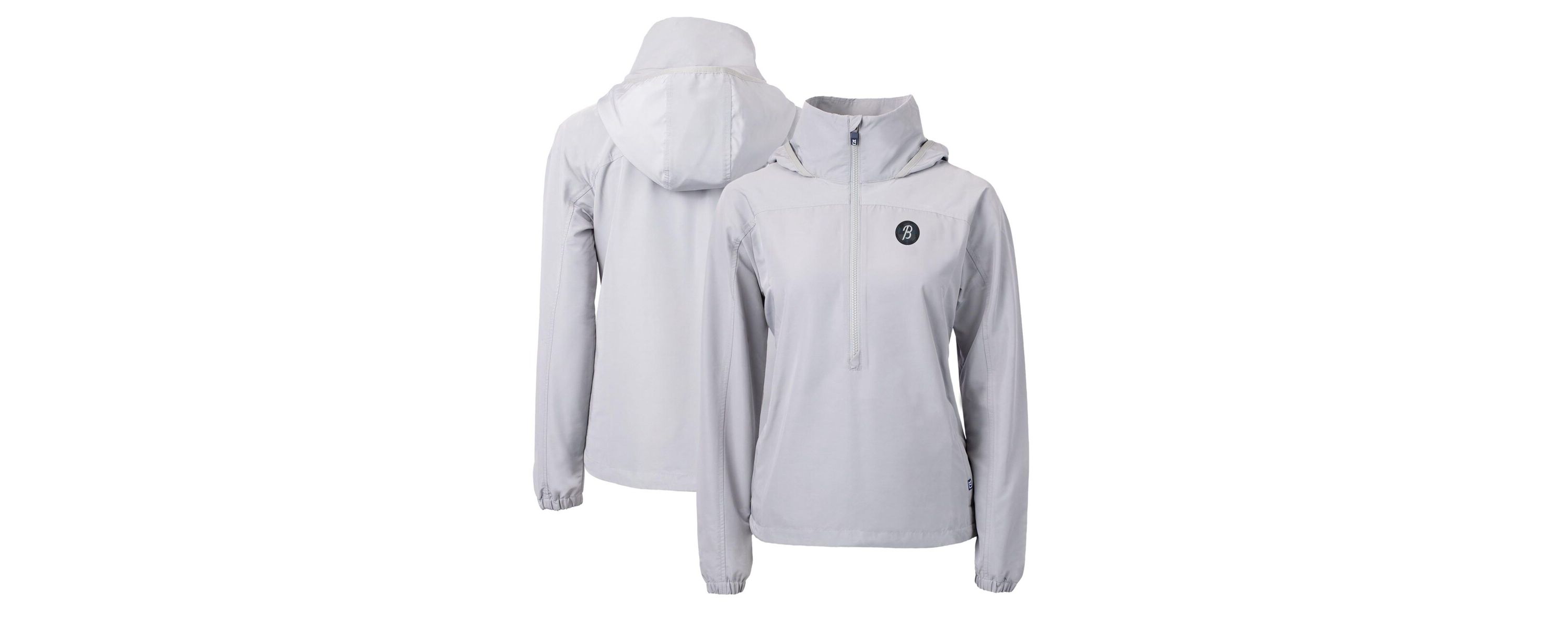 MLB Baltimore Orioles City Connect Charter Eco Recycled Half-Zip Anorak Jacket