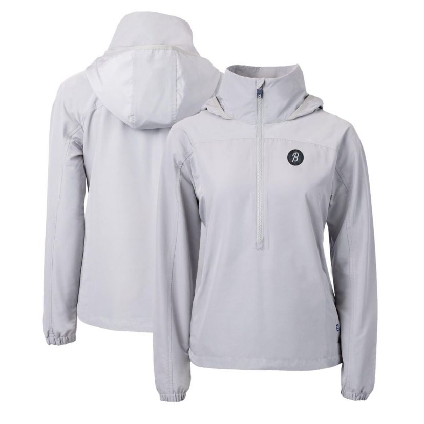 MLB Baltimore Orioles City Connect Charter Eco Recycled Half-Zip Anorak Jacket
