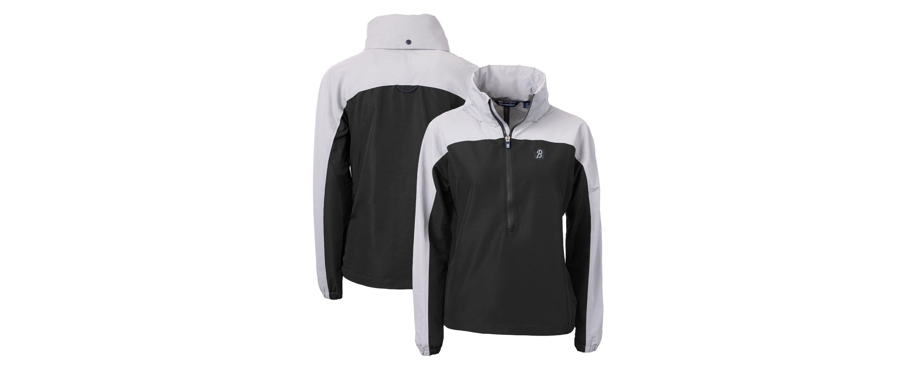 MLB Baltimore Orioles City Connect Charter Eco Recycled Half-Zip Anorak Jacket