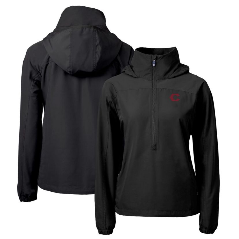MLB Cincinnati Reds City Connect Charter Eco Recycled Half-Zip Anorak Jacket