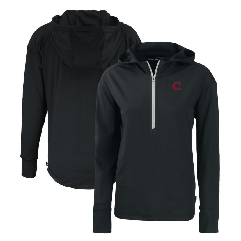MLB Cincinnati Reds City Connect Daybreak Eco Recycled Half-Zip Hoodie