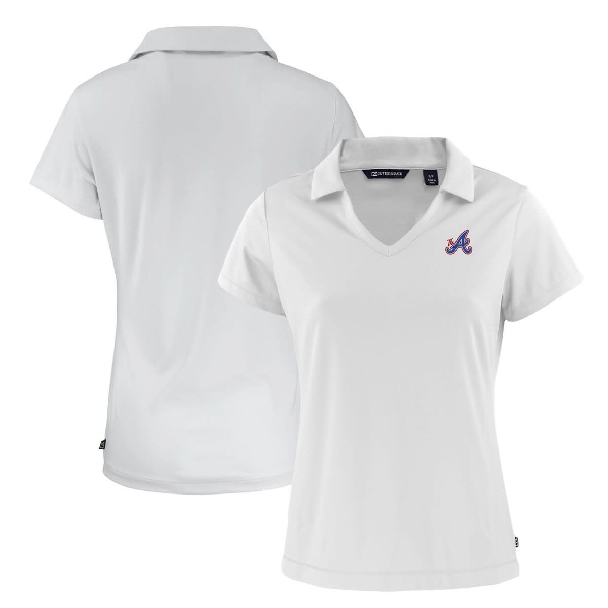 MLB Atlanta Braves City Connect Daybreak Eco Recycled V-Neck Polo