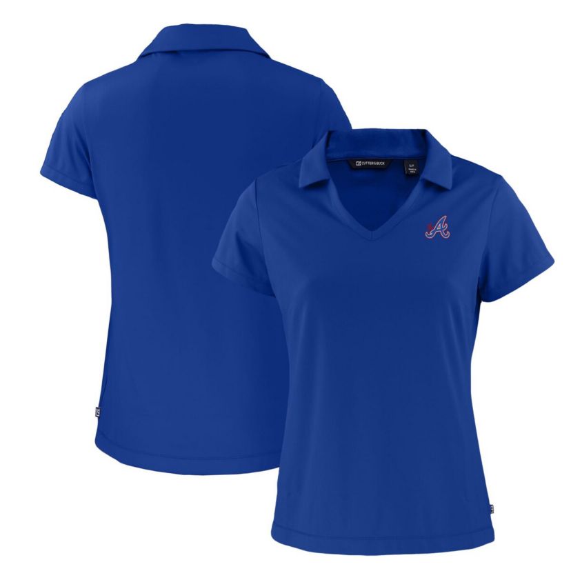MLB Atlanta Braves City Connect Daybreak Eco Recycled V-Neck Polo