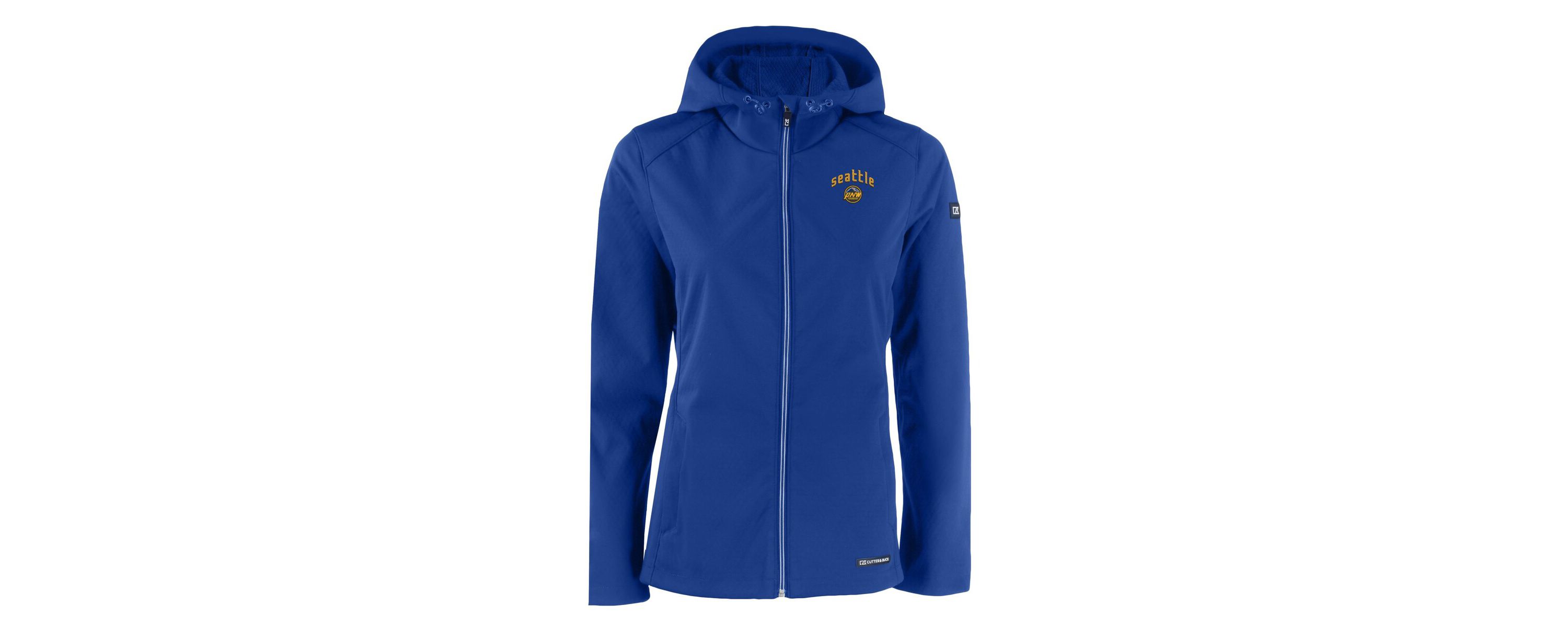 MLB Seattle Mariners City Connect Evoke Eco Softshell Recycled Full-Zip Hooded Jacket