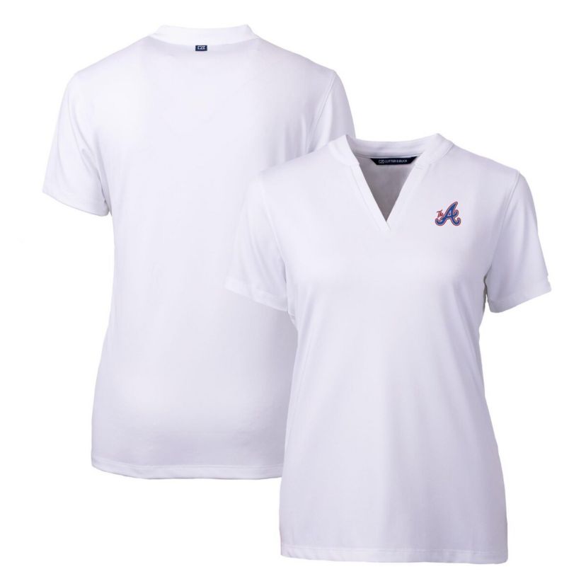 MLB Atlanta Braves City Connect DryTec Forge Stretch V-Neck Blade Top