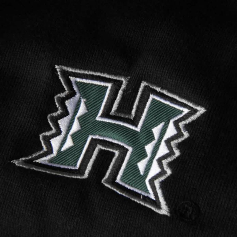 Hawaii Rainbow Warriors NCAA Hawaii Warriors Arched Name Full-Zip Hoodie