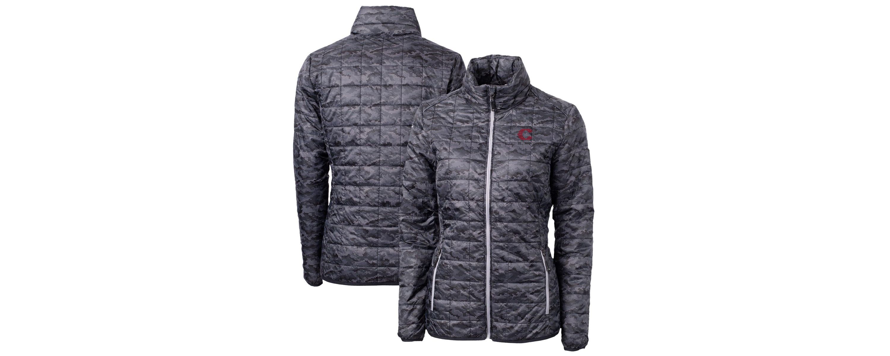MLB Cincinnati Reds City Connect Rainier PrimaLoft Eco Insulated Full-Zip Puffer Jacket