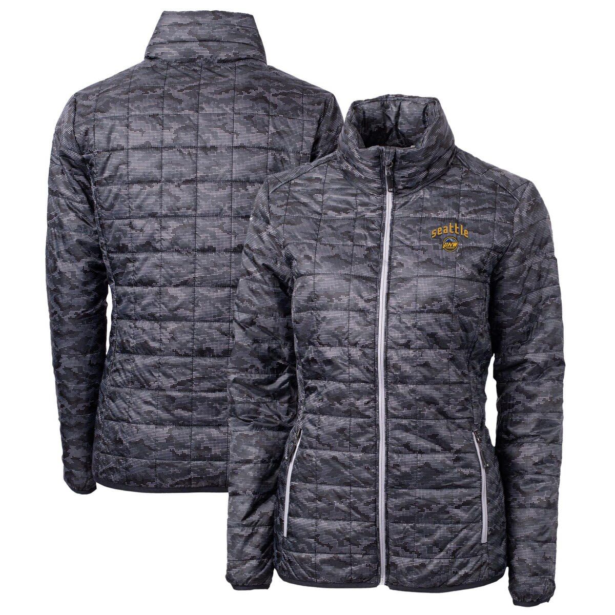 MLB Seattle Mariners City Connect Rainier PrimaLoft Eco Insulated Full-Zip Puffer Jacket