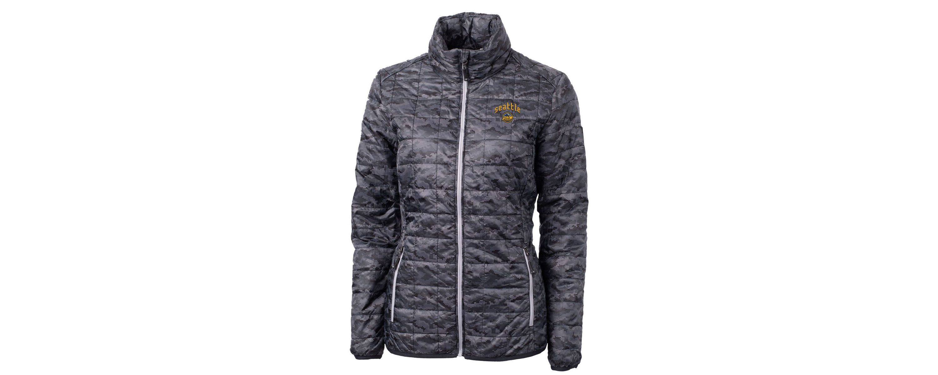 MLB Seattle Mariners City Connect Rainier PrimaLoft Eco Insulated Full-Zip Puffer Jacket