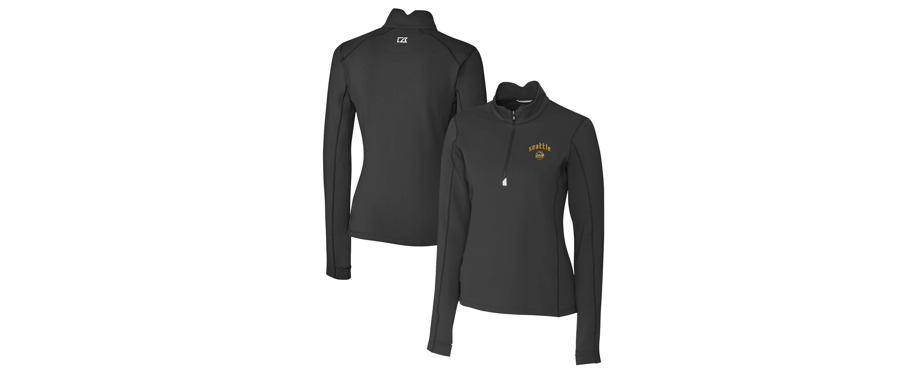 MLB Seattle Mariners City Connect Traverse Stretch Quarter-Zip Pullover Top