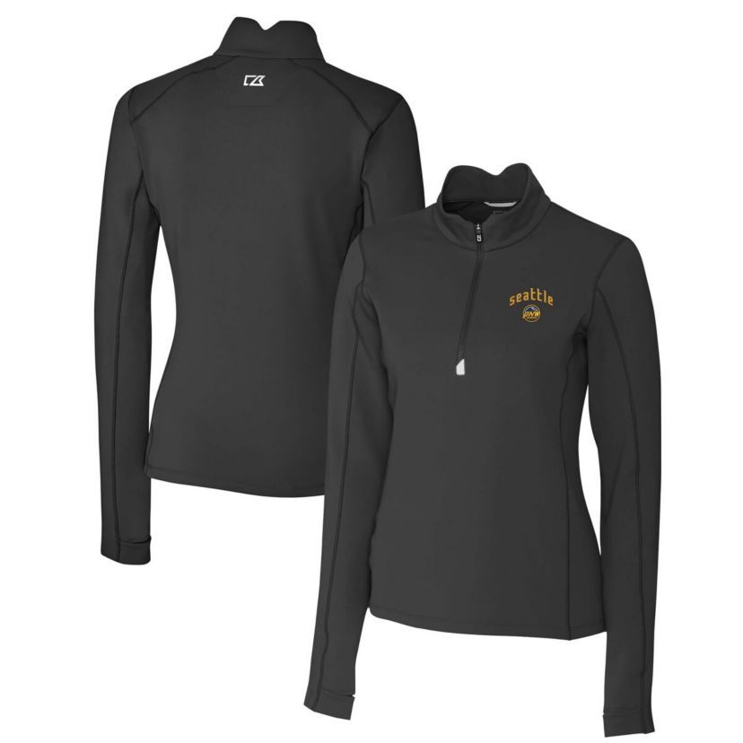 MLB Seattle Mariners City Connect Traverse Stretch Quarter-Zip Pullover Top