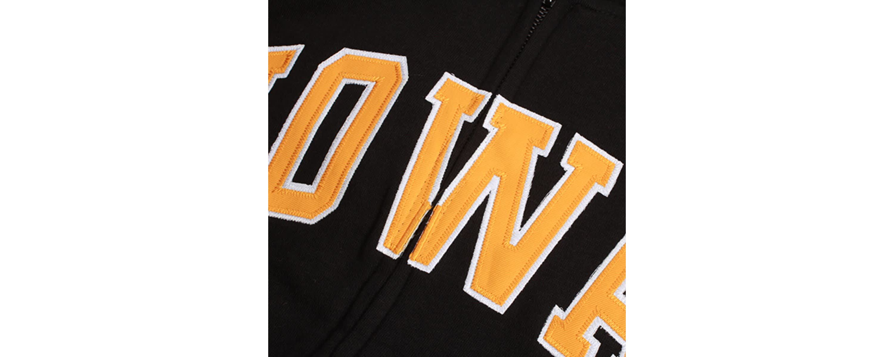 NCAA Iowa Hawkeyes Arched Name Full-Zip Hoodie