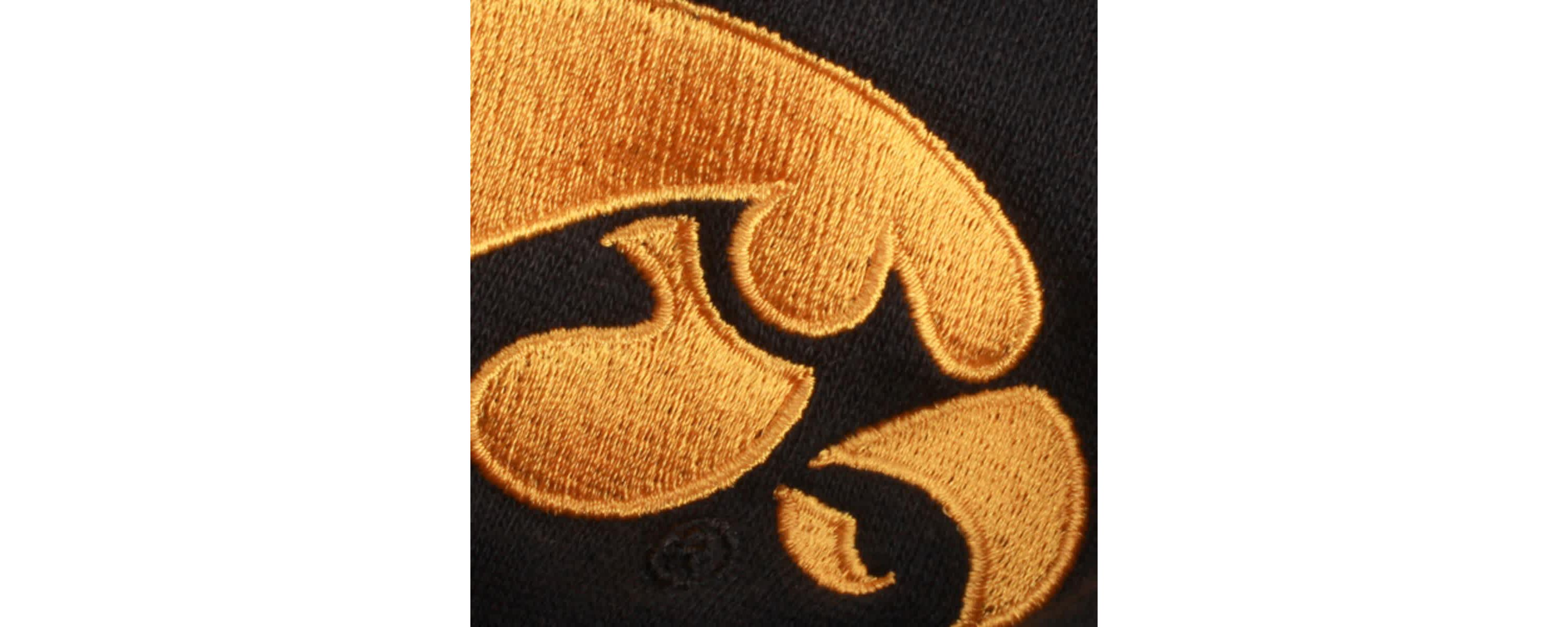 NCAA Iowa Hawkeyes Arched Name Full-Zip Hoodie